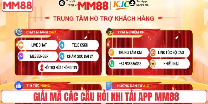Tải App 5 Giải mã các câu hỏi khi tải app MM88
