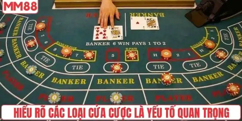 Cách Chơi Baccarat - Bí Mật Sau Những Ván Thắng 100 Triệu 3 Hiểu rõ các loại cửa cược là yếu tố quan trọng